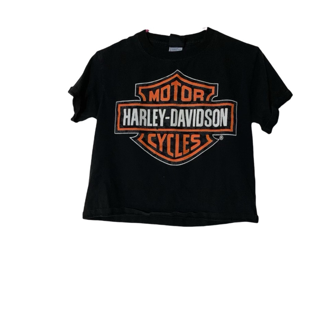 Motor Harley Davidson cycles youth kids tee